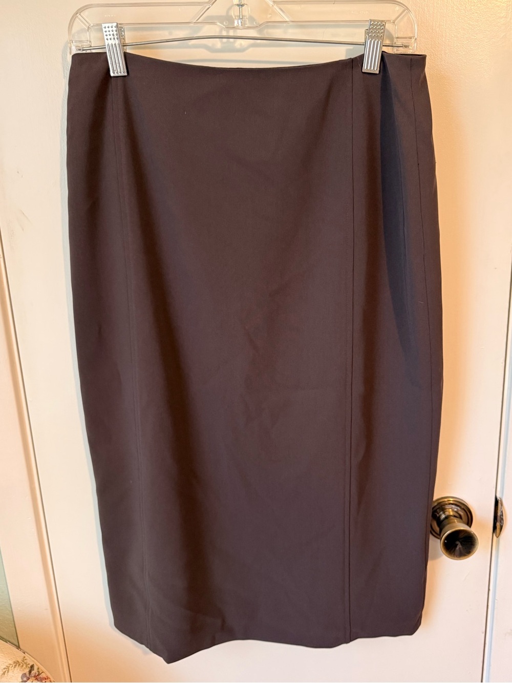 Talbots Dark Brown Pencil Skirt